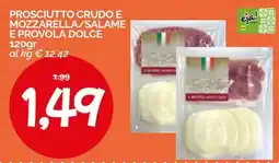 Hardis Prosciutto crudo e mozzarella/salame e provola dolce offerta