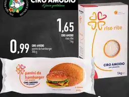 Ciro Amodio panini da hamburger con sesamo CIRO AMODIO offerta