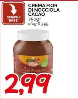 Hardis Crema fior di nocciola cacao offerta