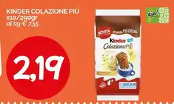 Hardis Kinder Colazione Più offerta