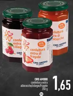 Ciro Amodio Ciro Amodio confettura extra albicocche/ciliegie/fragole offerta