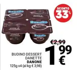 Supermercati Gulliver Budino Dessert Danette offerta