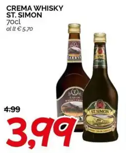 Hardis Crema Whisky St. Simon offerta