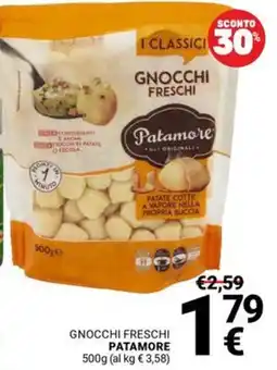 Supermercati Gulliver Gnocchi Freschi Patamore offerta