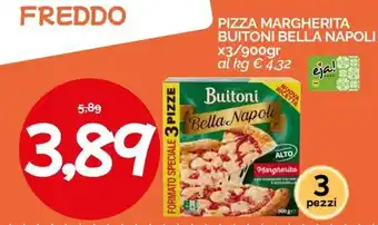 Hardis Pizza Margherita Buitoni Bella Napoli offerta
