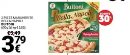 Supermercati Gulliver Buitoni Bella Napoli Margherita offerta