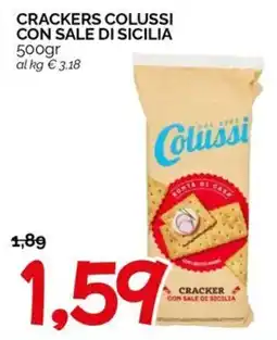 Hardis Crackers Colussi con sale di Sicilia offerta