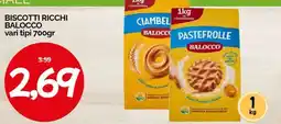 Hardis Biscotti ricchi Balocco offerta