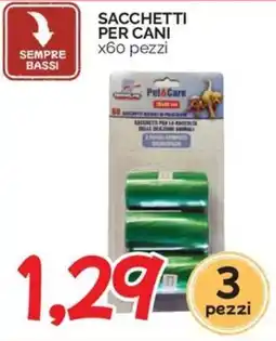 Hardis Sacchetti per cani Pet&Care offerta