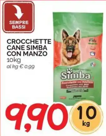 Hardis Crocchette cane Simba con manzo offerta