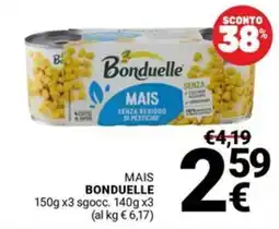 Supermercati Gulliver MAIS BONDUELLE offerta