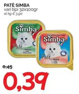 Hardis Paté Simba offerta