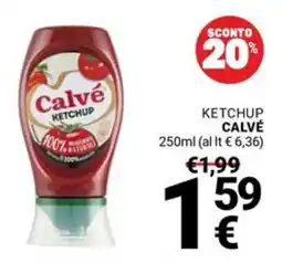 Supermercati Gulliver KETCHUP CALVÉ offerta