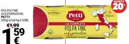 Supermercati Gulliver Polpa fine ai 6 pomodori Petti offerta