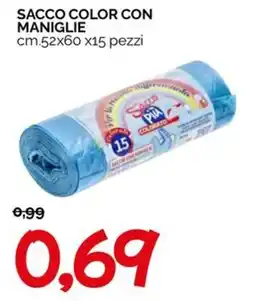 Hardis Sacco color con maniglie offerta