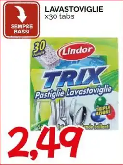 Hardis Lindor TRIX Pastiglie Lavastoviglie offerta