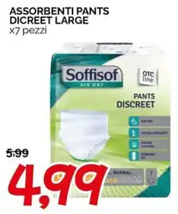 Hardis Soffisof Pants Discreet offerta