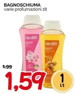Hardis Bagnoschiuma Jacklon offerta
