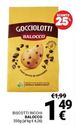 Supermercati Gulliver Gocciolotti Balocco offerta