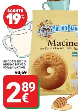 Supermercati Gulliver Biscotti secchi Mulino Bianco offerta