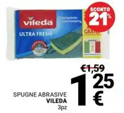 Supermercati Gulliver SPUGNE ABRASIVE VILEDA offerta