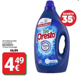 Supermercati Gulliver bio Presto offerta