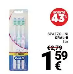 Supermercati Gulliver Spazzolini Oral-B offerta