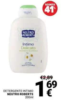 Supermercati Gulliver Detergente Intimo Neutro Roberts offerta