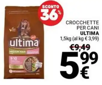 Supermercati Gulliver Crocchette per cani Ultima offerta