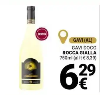 Supermercati Gulliver GAVI DOCG ROCCA GIALLA offerta
