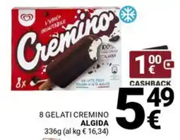 Supermercati Gulliver Gelati Cremino Algida offerta