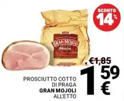 Supermercati Gulliver Prosciutto Cotto di Praga Gran Mojoli offerta
