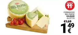 Supermercati Gulliver Formaggio Bel Paese Galbani All'etto offerta