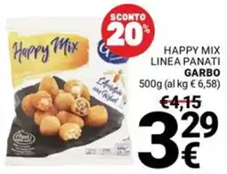 Supermercati Gulliver Happy Mix LINEA PANATI GARBO offerta