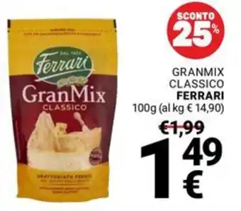 Supermercati Gulliver GranMix Classico Ferrari offerta