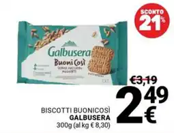 Supermercati Gulliver Biscotti Buonicosì Galbusera offerta