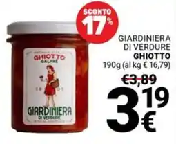 Supermercati Gulliver GIARDINIERA DI VERDURE GHIOTTO offerta