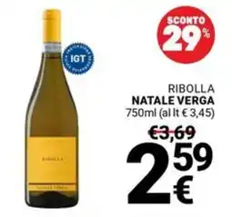 Supermercati Gulliver Ribolla Natale Verga offerta