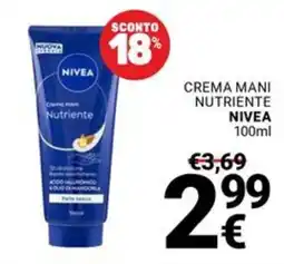Supermercati Gulliver Crema mani Nutriente NIVEA offerta