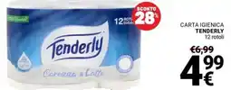 Supermercati Gulliver Carta igienica Tenderly offerta