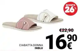 Supermercati Gulliver CIABATTA DONNA INBLU offerta