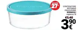 Supermercati Gulliver CONTENITORE ROTONDO FRIGOVERRE BORMIOLI offerta
