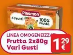 Supermercati Gulliver Plasmon Frutta offerta