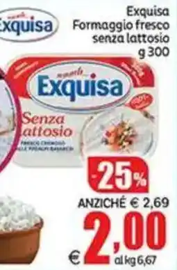 Elite Exquisa Formaggio fresco senza lattosio offerta