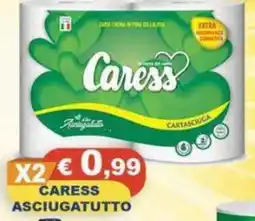 Magazzini del Risparmio CARESS ASCIUGATUTTO offerta