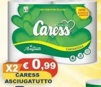 Magazzini del Risparmio CARESS ASCIUGATUTTO offerta