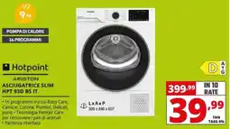 Comet Hotpoint ARISTON ASCIUGATRICE SLIM HPT 93D BS IT offerta