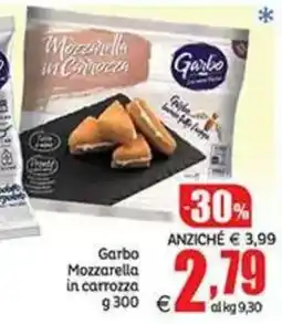 Elite Garbo Mozzarella in carrozza offerta