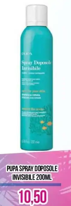 Pupa spray doposole invisibile