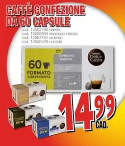 Mondo Brico Caffè confezione Nescafé Dolce Gusto offerta